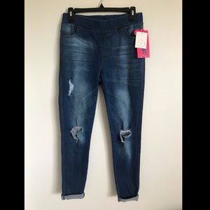 Knock Out Knee Jeggings